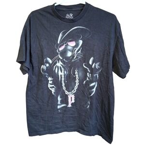 Pink Panther Gangster Grahpic SS Tee Large Nice Fade EUC